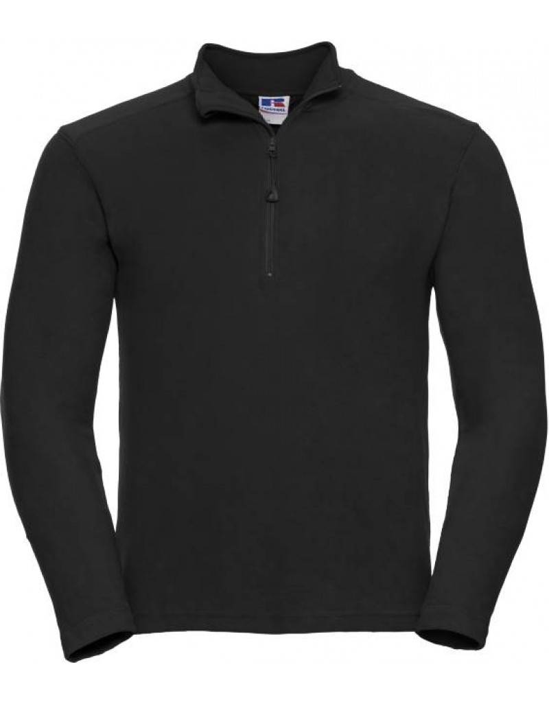 Pulover din microfleece cu fermoar 1/4